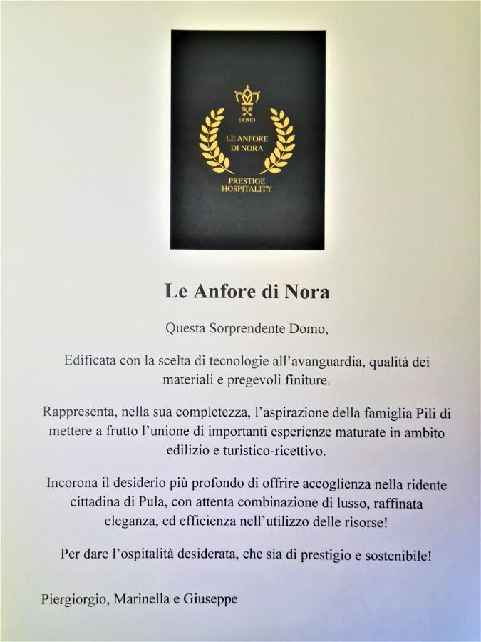Le Anfore Di Nora Domo Pula Kültér fotó